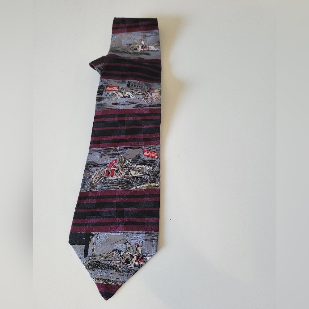 Coca Cola Silk Mens Tie
